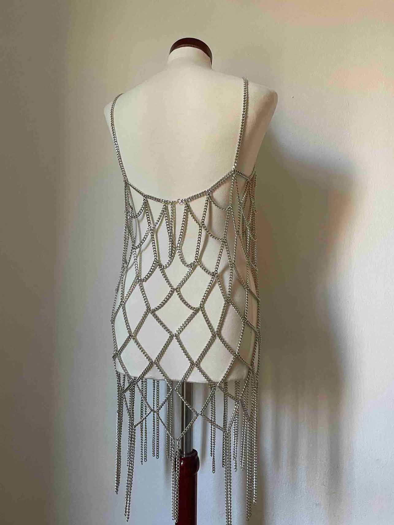 Sapphire Chain Dress