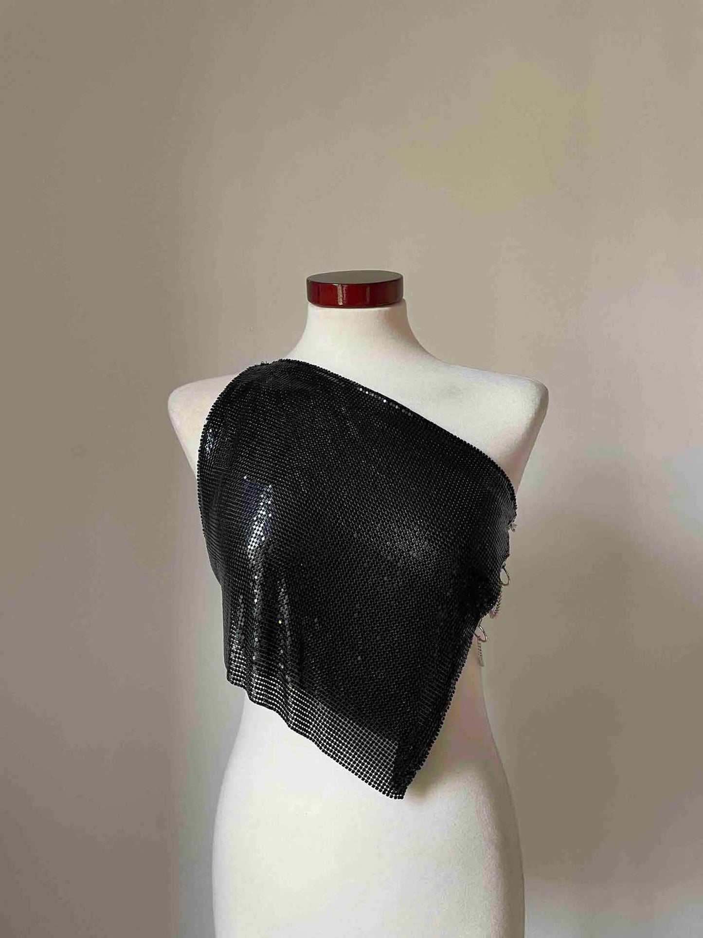 Nebula Metal Top - Black