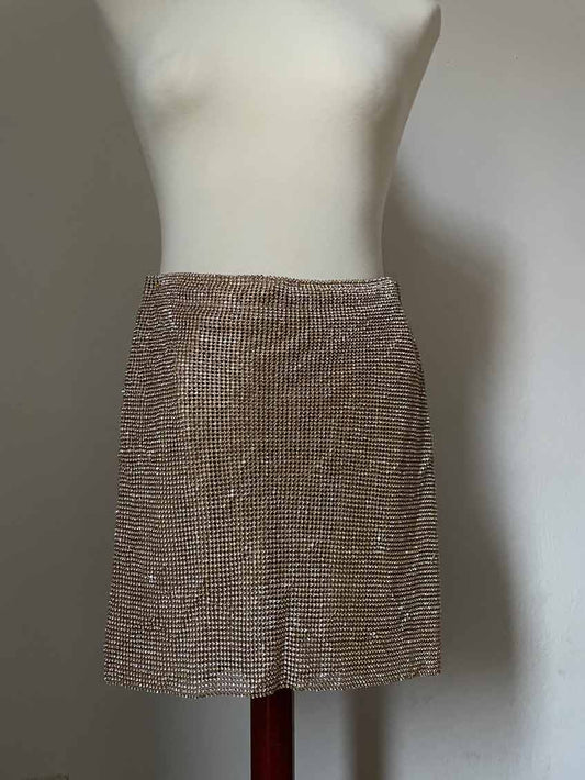 Stellar Crystal Skirt - Gold