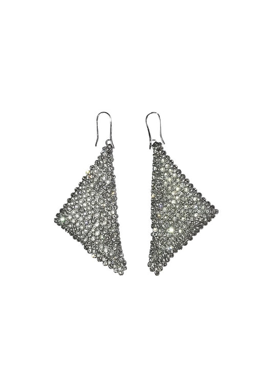 Duchess Earrings - Silver